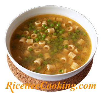 Minestra con piselli